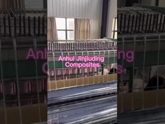 Esteira do ponto da fibra de vidro, qualidade assegurada, aplicações múltiplas. Transporte global