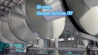 Combinação UD de fibra de vidro