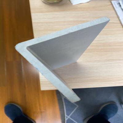 FRP pultrudado com perfil de ângulo em forma de L com resina de vinil, de elevada resistência à corrosão, adequado para ambientes difíceis
