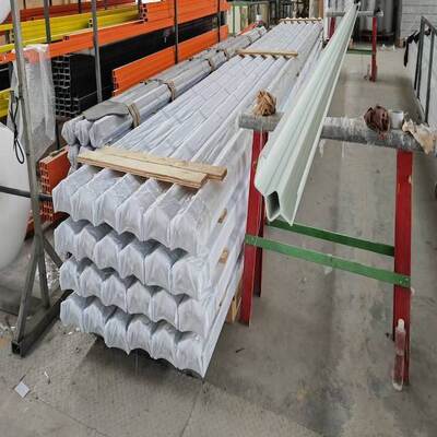 Vida útil longa resistente à corrosão da resina de cola Epoxy do perfil extra grande feito sob encomenda da fibra de vidro FRP