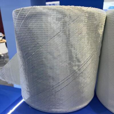 Tecido de fibra de vidro triaxial +45°/90°/-45° para perfil de pultração para aumentar a resistência do perfil de três direções